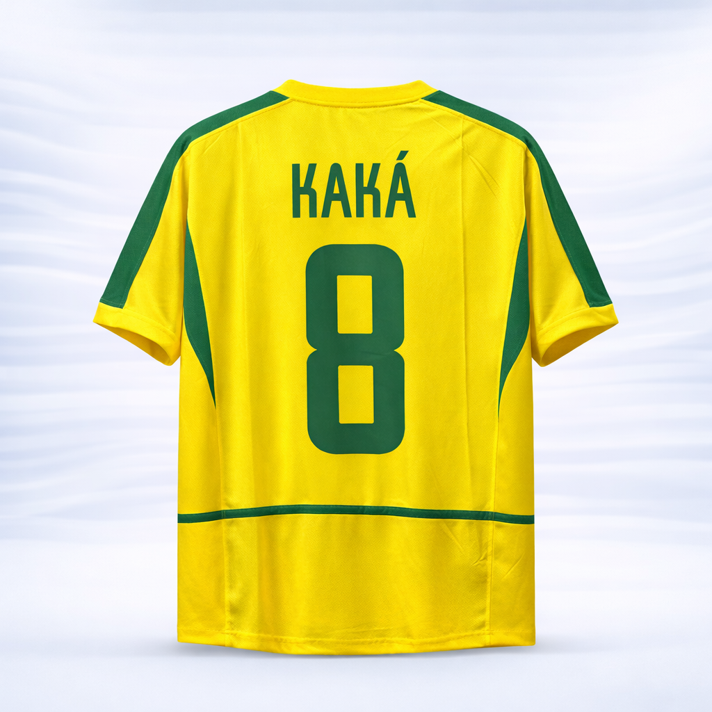 Camiseta Brasil 2002 - KAKÁ