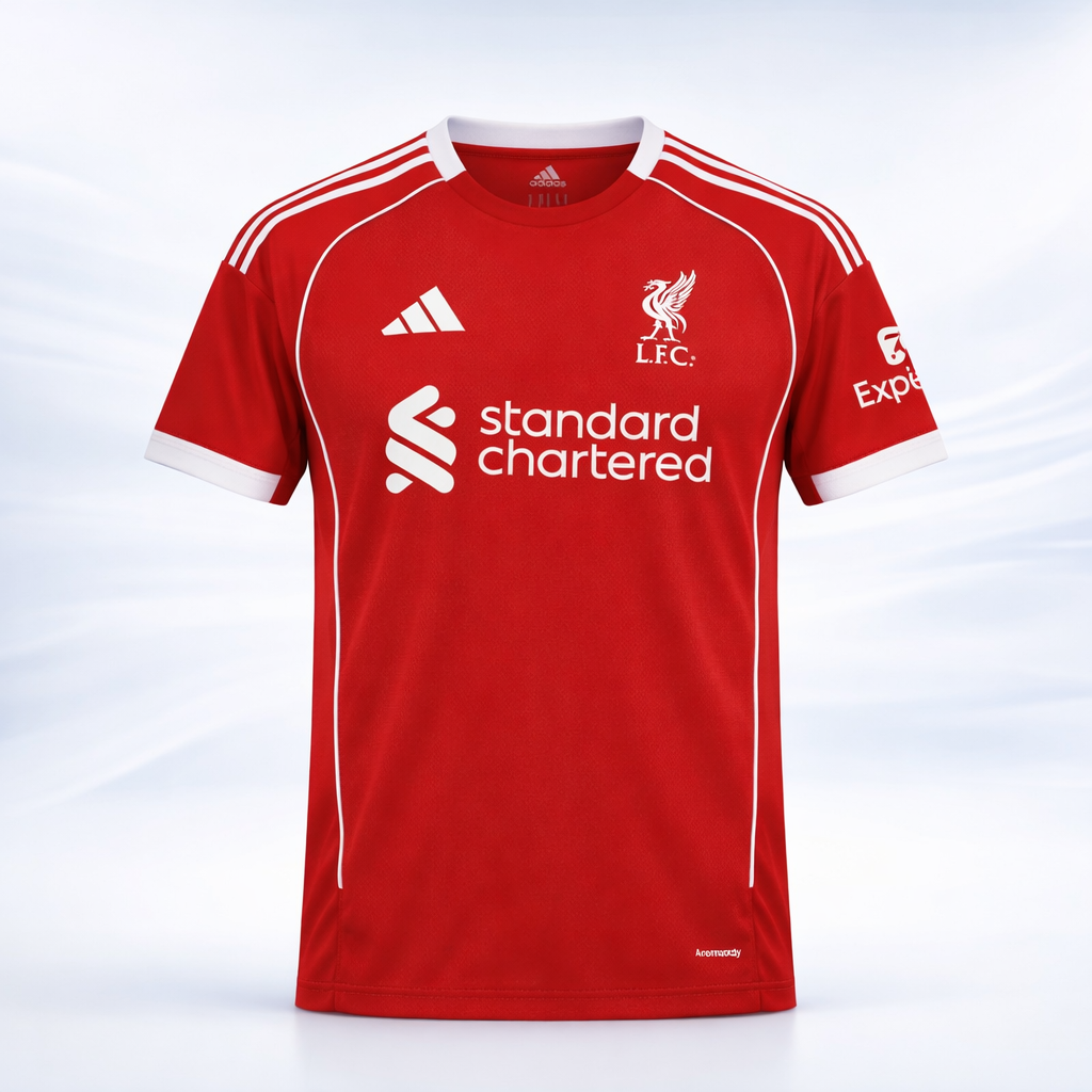 Camiseta Liverpool 2025/26 - Torcedor
