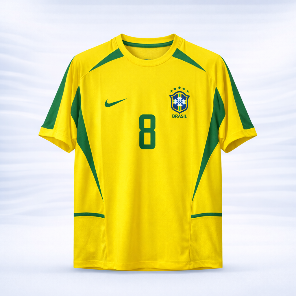 Camiseta Brasil 2002 - KAKÁ