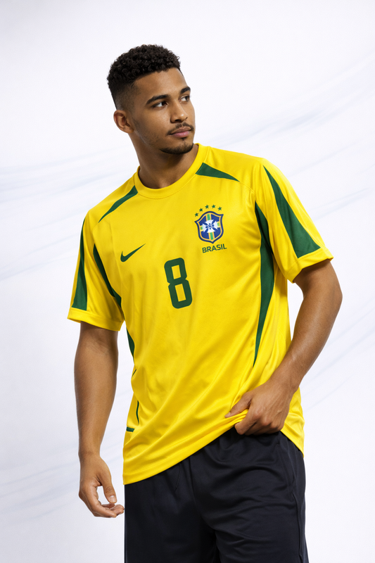 Camiseta Brasil 2002 - KAKÁ