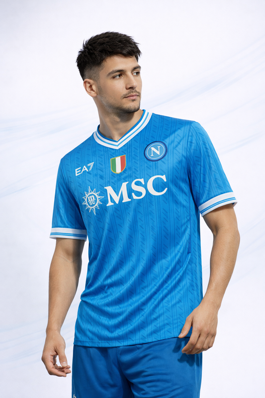 Camiseta Napoli 2025/26 - Torcedor
